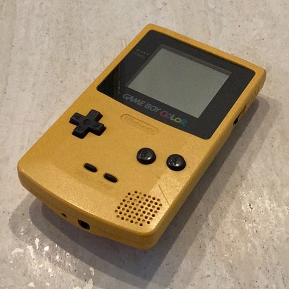 Nintendo Game Boy Color Console System Handheld Dandelion Yellow Gameboy - Picture 5 of 16